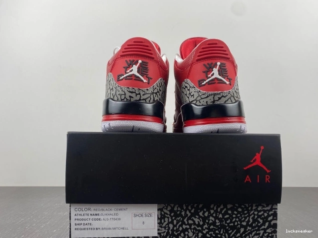 Cheap LUCY Retro Grateful Jordan Khaled Air DJ 3 AJ3-770438 0728